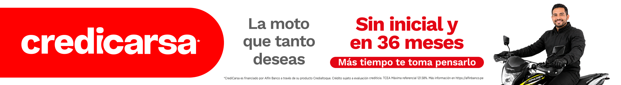 Financia con credicarsa
