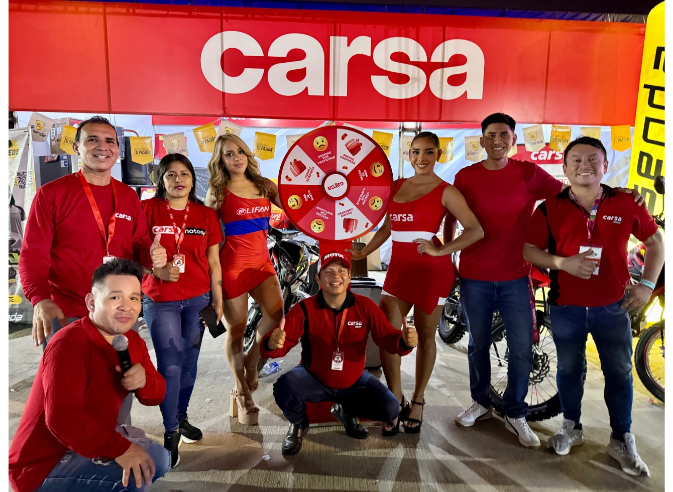 CARSA MOTOS PRESENTE EN EL ANIVERSARIO 244 DE TARAPOTO